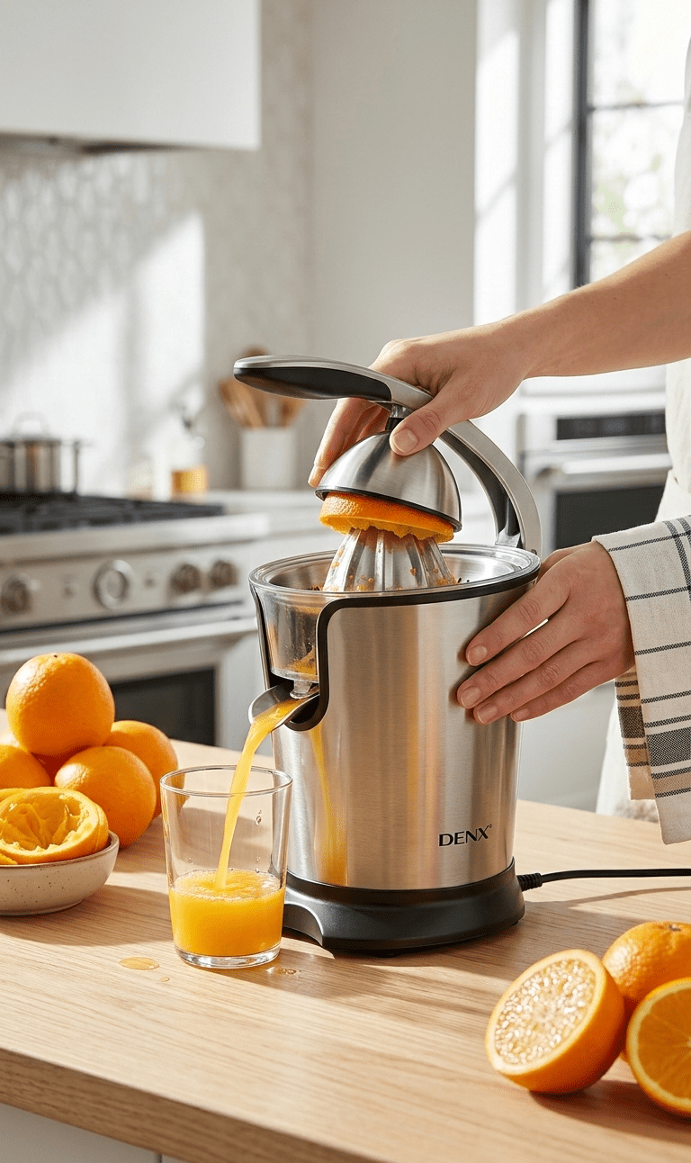 Denx - Stainless Steel Juicer © - Zambeel