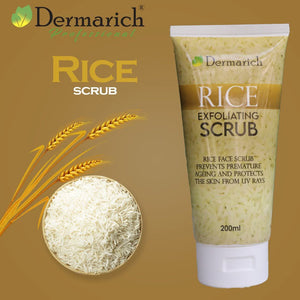 Dermarich - Professional Rice Exfoliating Scrub - Zambeel