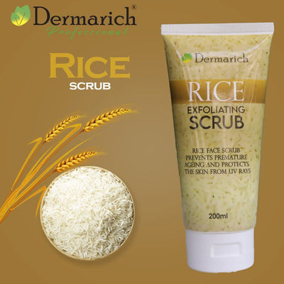 Dermarich - Professional Rice Exfoliating Scrub - Zambeel