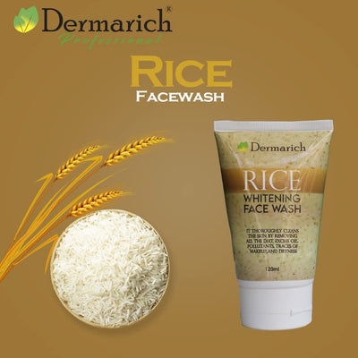 Dermarich - Professional Rice Whitening Face Wash - Zambeel