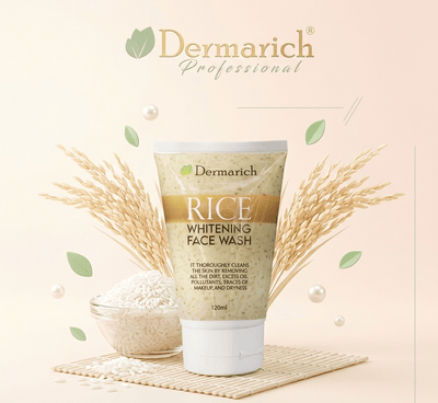 Dermarich - Professional Rice Whitening Face Wash - Zambeel