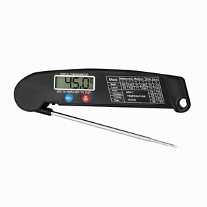 Digital Cooking Meat Thermometer Instant Read Food Steak Oven Smoker BBQ Grill Meat Thermometer Barbecue Accessories For Oven Grill BBQ Smoker Rotisserie Kitchen - Zambeel