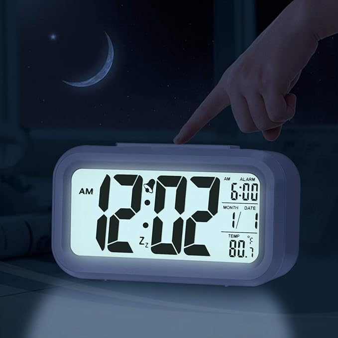 Digital LCD Alarm Clock - Zambeel