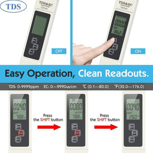 Digital TDS EC Temperature Meter - Zambeel