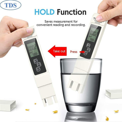 Digital TDS EC Temperature Meter - Zambeel