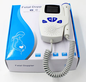 Digital Waveform Dual Display Fetal Doppler Heart Rate - Zambeel