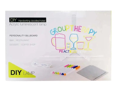 DIY Acrylic Luminescent Lamp - Zambeel