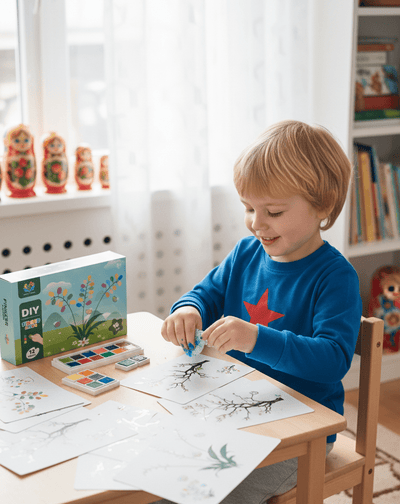 DIY Finger Painting Art Kit - Zambeel