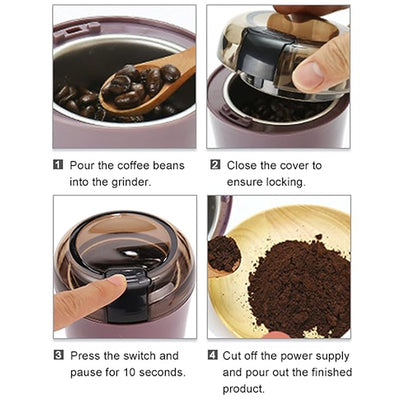 DLC - Electric Coffee Grinder - Zambeel