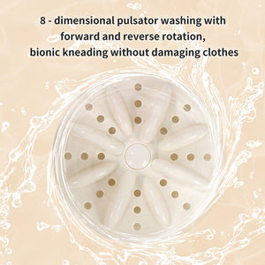 Double - Bucket Mini Washing Machine - Zambeel