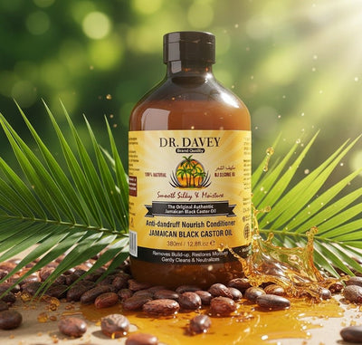 Dr. Davey - The Original Authentic Jamaican Black Castor Oil - Zambeel