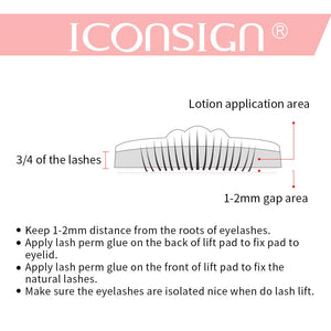 Dropshipping ICONSIGN Lash Lift Kit Lash Lifiting Eyelash Perming Kit Lash Curling Enhancer Eyes Makeup Tools - Zambeel
