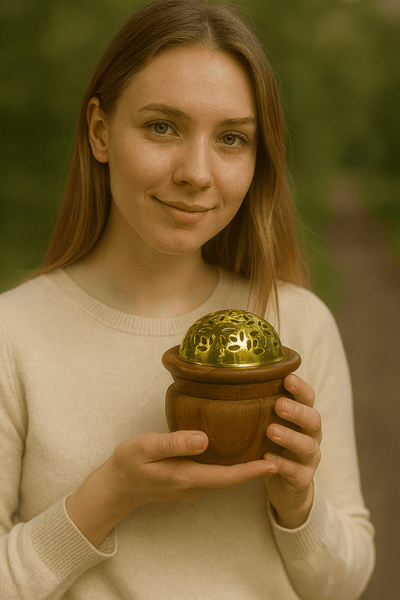 Elegant Wooden & Crystal Bakhoor Holders - Zambeel