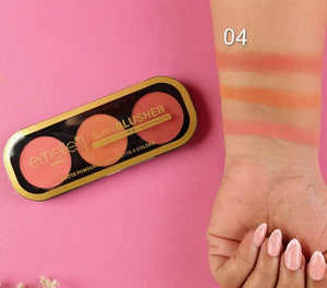 Emelie - Paris Superblusher - 3 - Color Ultimate Blush Palette - Zambeel