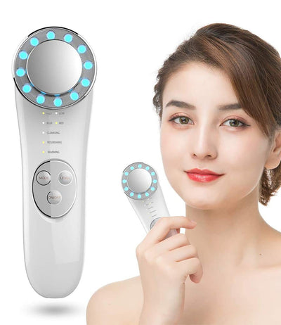 Facial Massager Skin Care Tools 7 In 1 Face Lifting Machine Galvanic Facial Machine Face Tightening Machine For Skin High Frequency Facial Machine - Zambeel