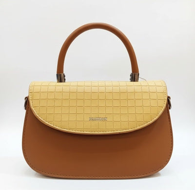 Fashion Dual - Tone Satchel - Zambeel