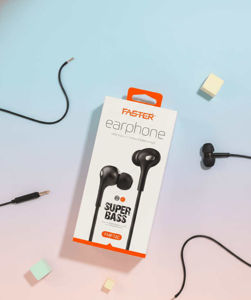 Faster - Super Bass Earphones - Zambeel