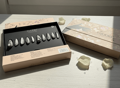 Febble - Silver Nocturne Chrome Nails (Original) - Zambeel