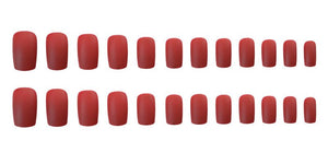 Finished Manicure with False Nails - Zambeel