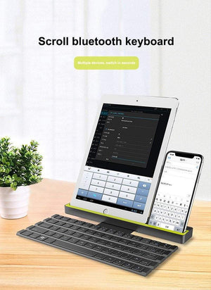 Flexible Roll Folding Bluetooth Keyboard - Zambeel