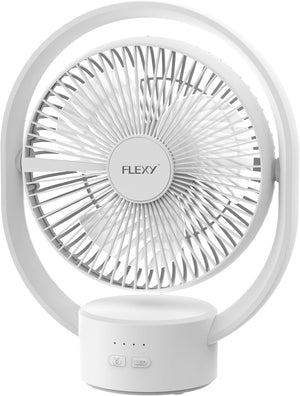 Flexy - Rechargeable Table Fan - Zambeel