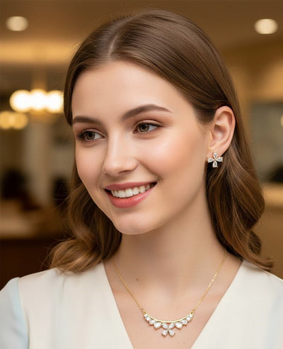 Floral Shine Statement Set - Zambeel