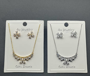 Floral Shine Statement Set - Zambeel