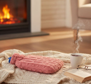 Fluffy Plush Cover Hot Water Bag - Zambeel