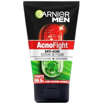 Garnier Men - Acno Fight Anti - Acne Scrub In Foam - Zambeel