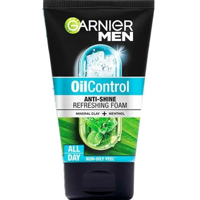 Garnier Men - Oil Control Anti - Shine Refreshing Foam - Zambeel