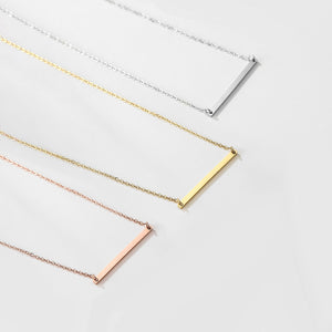 Geometric Single Long Women's Necklace - Zambeel