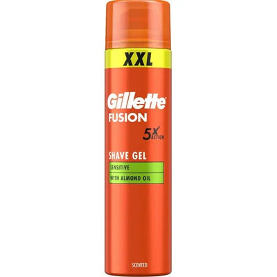 Gillette - Fusion 5X Action Shave Gel Sensitive - Zambeel