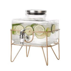 Glass Water Server with Stand - Zambeel