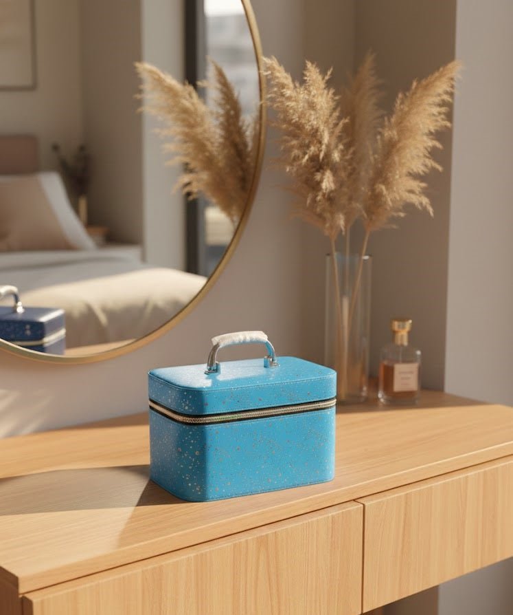 Glitter Cosmetic Case Ⓢ - Zambeel