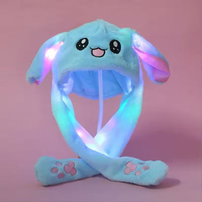 GlowBunny LED Plush Hat - Zambeel