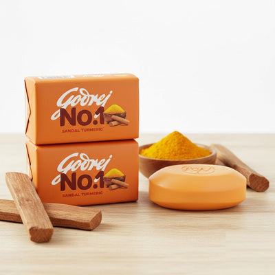 Godrej No.1 - Sandal & Turmeric Soap Bar - Zambeel