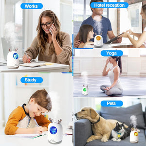 H2O Deer Antler LED Mini Humidifier - Zambeel