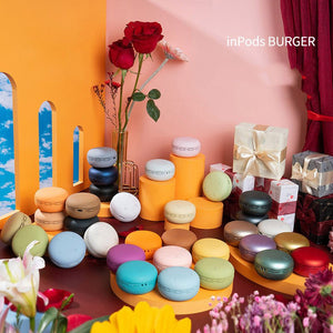 Hamburg Bluetooth Speaker TWS Macaron Color Mini Speaker Subwoofer Gift Small Speaker - Zambeel