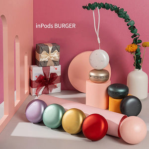 Hamburg Bluetooth Speaker TWS Macaron Color Mini Speaker Subwoofer Gift Small Speaker - Zambeel