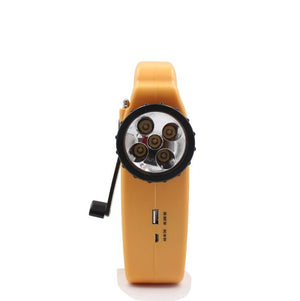 Hand - Cranked Radio Emergency Light - Zambeel