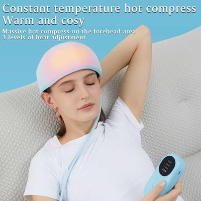 Heated Airbag Head Massage Cap © - Zambeel