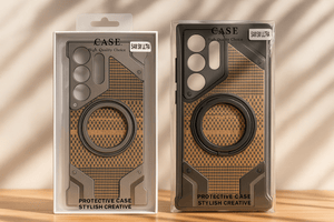 Heavy - Duty Armor Woven Back Case – Magnetic Ring Edition © - Zambeel