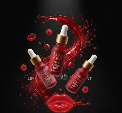 Heng Fang - Lip & Cheek Tint Dropper Set - Zambeel