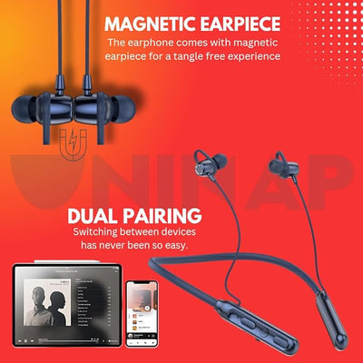 HEPU - Bluetooth Wireless Neckband Earphones - Zambeel