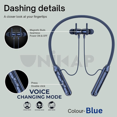 HEPU - Bluetooth Wireless Neckband Earphones - Zambeel