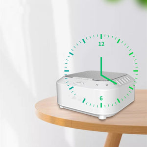 High - quality White Noise Sleep Instrument USB Rechargeable Timing Music Function - Zambeel