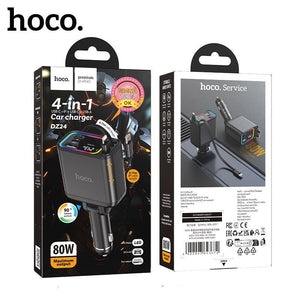 Hoco - 4 - in - 1 Car Charger - Zambeel