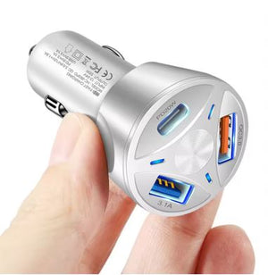 Hootoo - 3 Port Car Charger (Original) - Zambeel