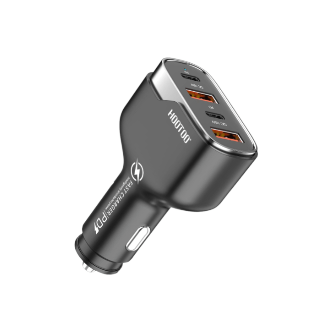 Hootoo - 4 Port Car Charger (Original) - Zambeel