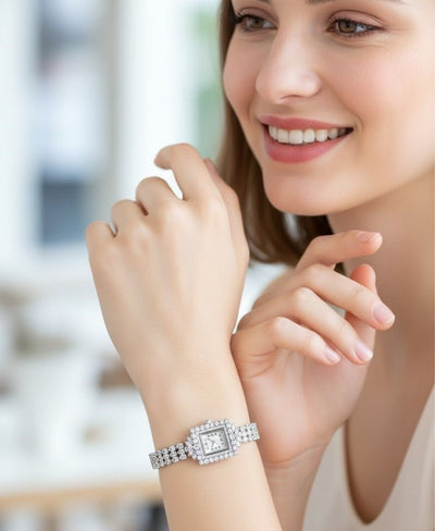 Imperial Square Halo Watch - Zambeel